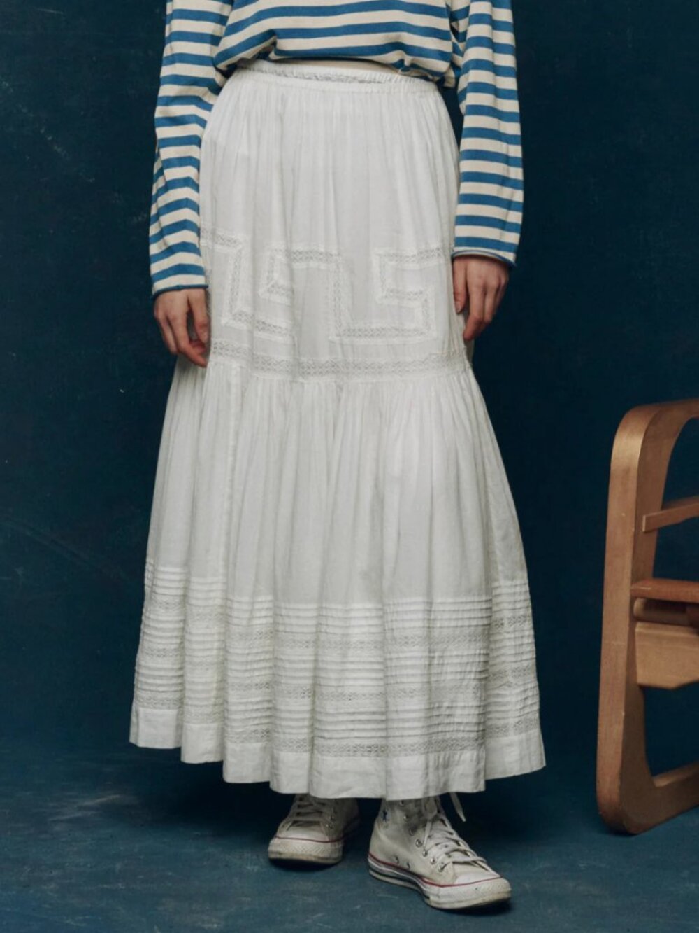 The Victorian Skirt ~ White